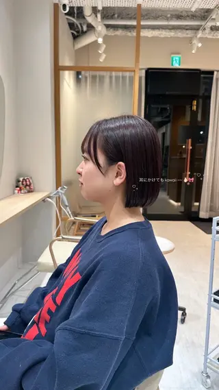 カラー Luke.⋆𝜗𝜚 下谷 佳乃のヘアスタイル