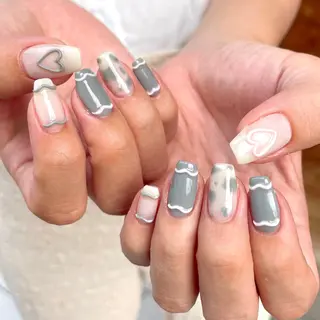 ネイル 新井 ひなののネイルデザイン