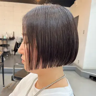 ショート カラー sai x所属・奥秋 理紗　sai xのヘアスタイル