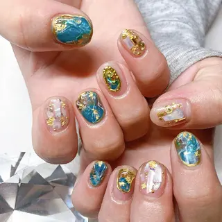 ショート ネイル ☺︎山部 志麻☺︎のネイルデザイン