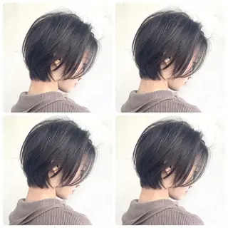 ショート 京都大人女性ショート 徒歩1分/秋山のヘアスタイル