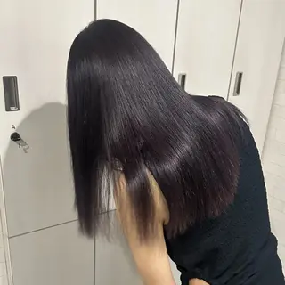 ロング カラー CHEMIR所属・安田 萌菜のヘアスタイル