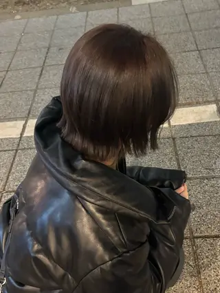 ミディアム カラー 🍓ハイトーンカラー 🎀nene🍓のヘアスタイル