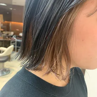 ミディアム カラー ヘアアレンジ 【Sweep】おじま のぞみのヘアスタイル