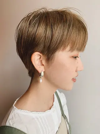 ショート カラー 🌈前田 潤 /ショート/似合わせのヘアスタイル