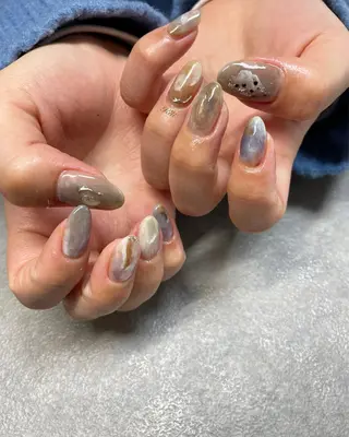 ネイル kiii.__ ✴︎*のネイルデザイン