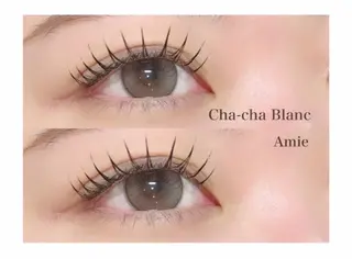 マツエク・マツパ chacha bla nc Amie 沖田のマツエク・マツパデザイン