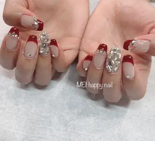 ネイル 北浦和 自爪育成ケアのネイルデザイン