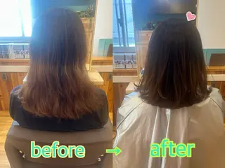 ミディアム 島袋 寧々のヘアスタイル