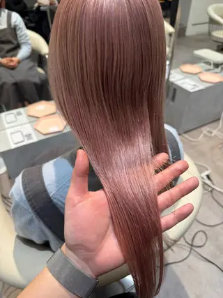 セミロング カラー 💎透明感カラー特化 💎TAISEIのヘアスタイル