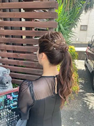 ヘアアレンジ 鈴木 美佑のヘアスタイル