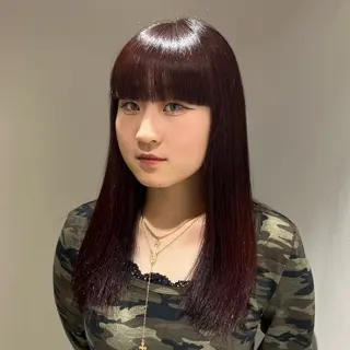 ミディアム カラー 🦋レイヤー職人 猪瀬玲奈🦋のヘアスタイル