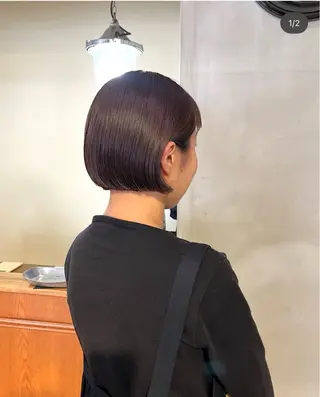 ショート カラー 上川 美幸のヘアスタイル