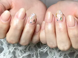 ネイル nail atelier  new moon所属・new moon 森のネイルデザイン