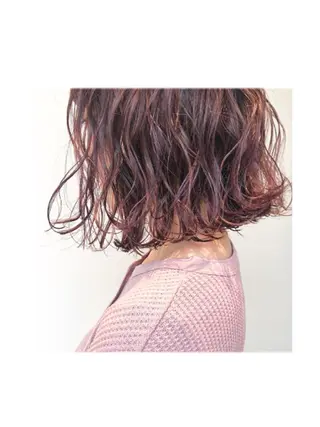 ミディアム カラー ワタベ ハヤト/ トップデザイナーのヘアスタイル