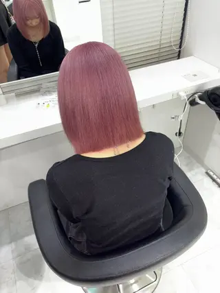 ロング カラー 盛れる上質ワンホン ヘア🤍YUME🤍のヘアスタイル