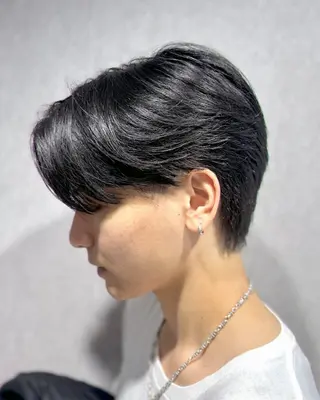 パーマ メンズ 曲がる縮毛/カルマパ ーマ/池袋/横村大全のヘアスタイル