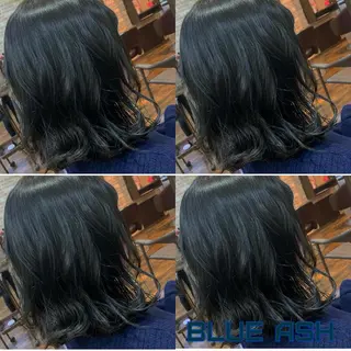 セミロング 韓国ヘア🇰🇷 YURIYAのヘアスタイル