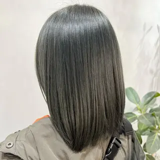ミディアム カラー トレンド似合わせ /店長キドヨシキのヘアスタイル