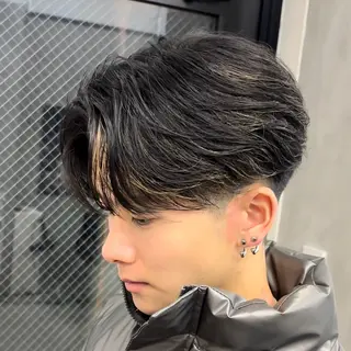 ショート メンズ 成田 葵のヘアスタイル