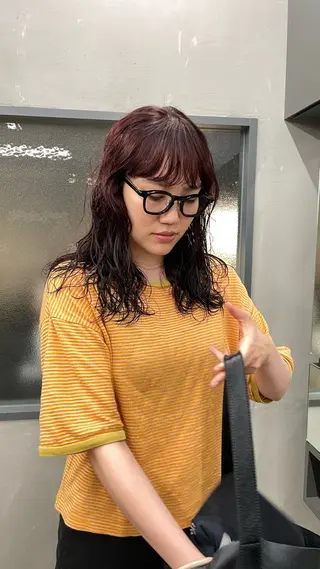 パーマ 佐伯 和佳のヘアスタイル