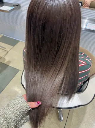 セミロング ボヌールソレイユ所属・☁️彦坂唯有/ 透明感カラー☁️のヘアスタイル