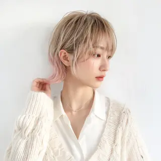 ミディアム siun.シウン　京都駅前所属・木下 旬起のヘアスタイル