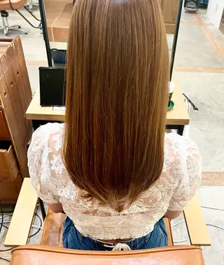 セミロング 縮毛矯正 /横山陸人のヘアスタイル