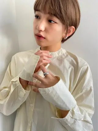 ショート 中澤 美緒のヘアスタイル