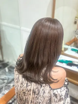 ミディアム shiomiH/ HARUKAのヘアスタイル