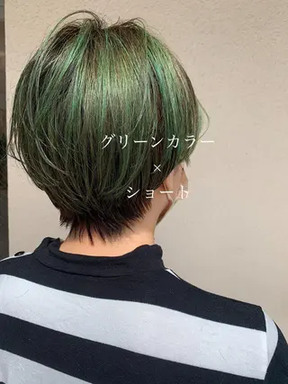 ショート 中垣 南のヘアスタイル