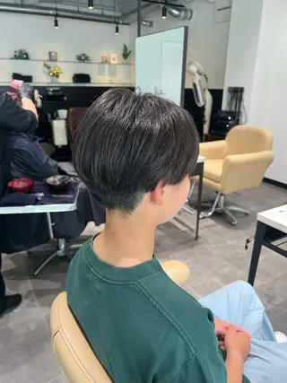 ショート 福田 秀好のヘアスタイル