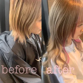 セミロング カラー old✂︎【ウイルス管理徹底中❣️】所属・🍋old✂︎ CHIHOの眉毛・アイブロウイメージ