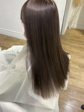 ロング カラー 韓国×髪質改善カラー 💎hinaのヘアスタイル