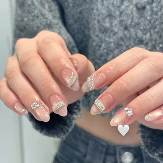 ネイル 🩰ミキ/韓国♡ girlyネイル🩰のネイルデザイン