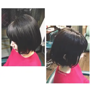 ショート ミディアム カラー サダハルカ ｜chouetteのヘアスタイル