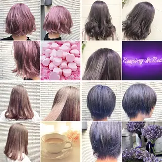 ミディアム カラー "PEPPU "所属・🌈推し色派手髪 ハイトーンShinのヘアスタイル