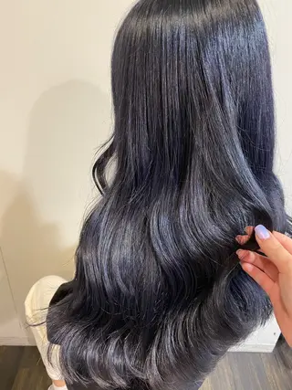 ロング カラー knock【ノック】所属・烏丸韓国ヘア🇰🇷 ayaka🎀のヘアスタイル