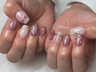 ネイル mison所属・mison 安形友花のネイルデザイン