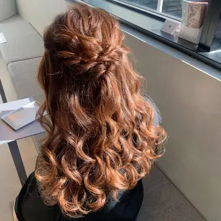 ロング ヘアアレンジ 京都着物レンタル　なごみの輪所属・京都着物レンタル なごみの輪のヘアスタイル