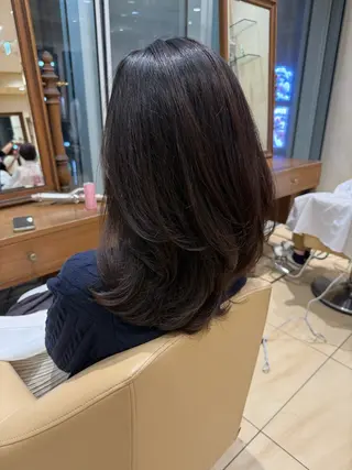 セミロング ZACC Vie所属・森川 翔太のヘアスタイル