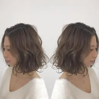 ミディアム カラー she2.shinjuku所属・takumi Hのヘアスタイル