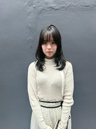 ロング カラー 誰よりも丁寧なカット 🍀小林輝のヘアスタイル