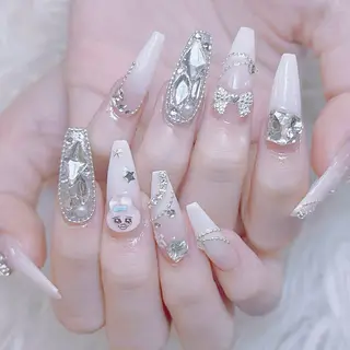 ネイル ANH ゴテゴテネイルのネイルデザイン