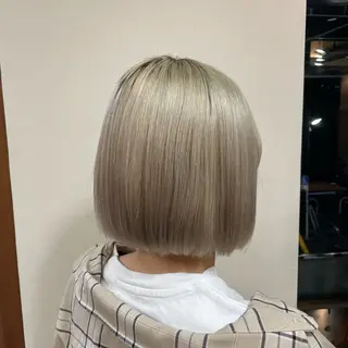 ミディアム NiCHE avenir吉祥寺所属・💜カラー/縮毛矯正 /NARUKA💜のヘアスタイル