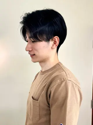 ショート メンズ メンズハイトーン/栄 /イトウタケルのヘアスタイル