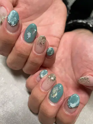 ミディアム ネイル Ｍ☆NAIL asamiのネイルデザイン