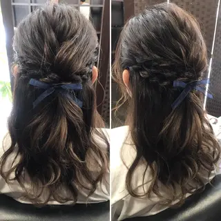 ロング ヘアアレンジ 沢田 瞳のヘアスタイル