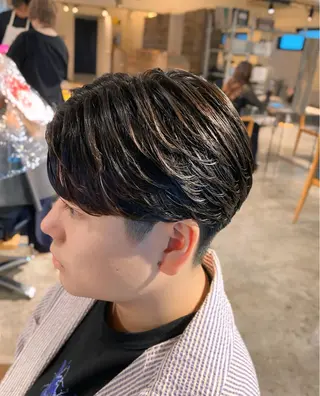 パーマ メンズ メンズパーマ 特化/中川拓也のヘアスタイル