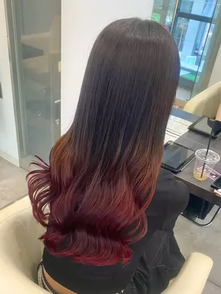 カラー ハイトーン/髪質改善 /韓国SUZUKAのヘアスタイル